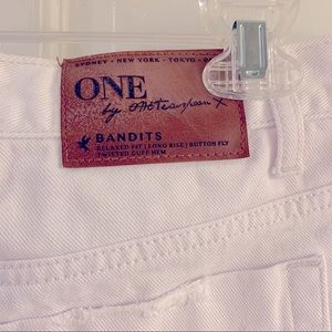 One Teaspoon White Bandit Shorts
